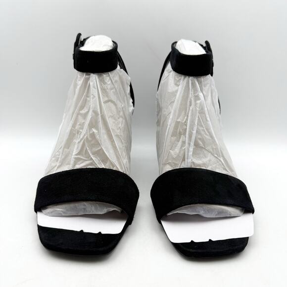 Vionic Womens Zinfandel Heeled Sandals US 10 Wide EU 41 Black Suede NIB - Picture 6 of 12